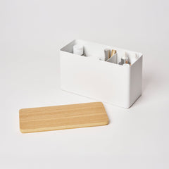 Countertop Organizer - Steel + Wood
