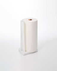 Paper Towel Holder - Steel + Wood