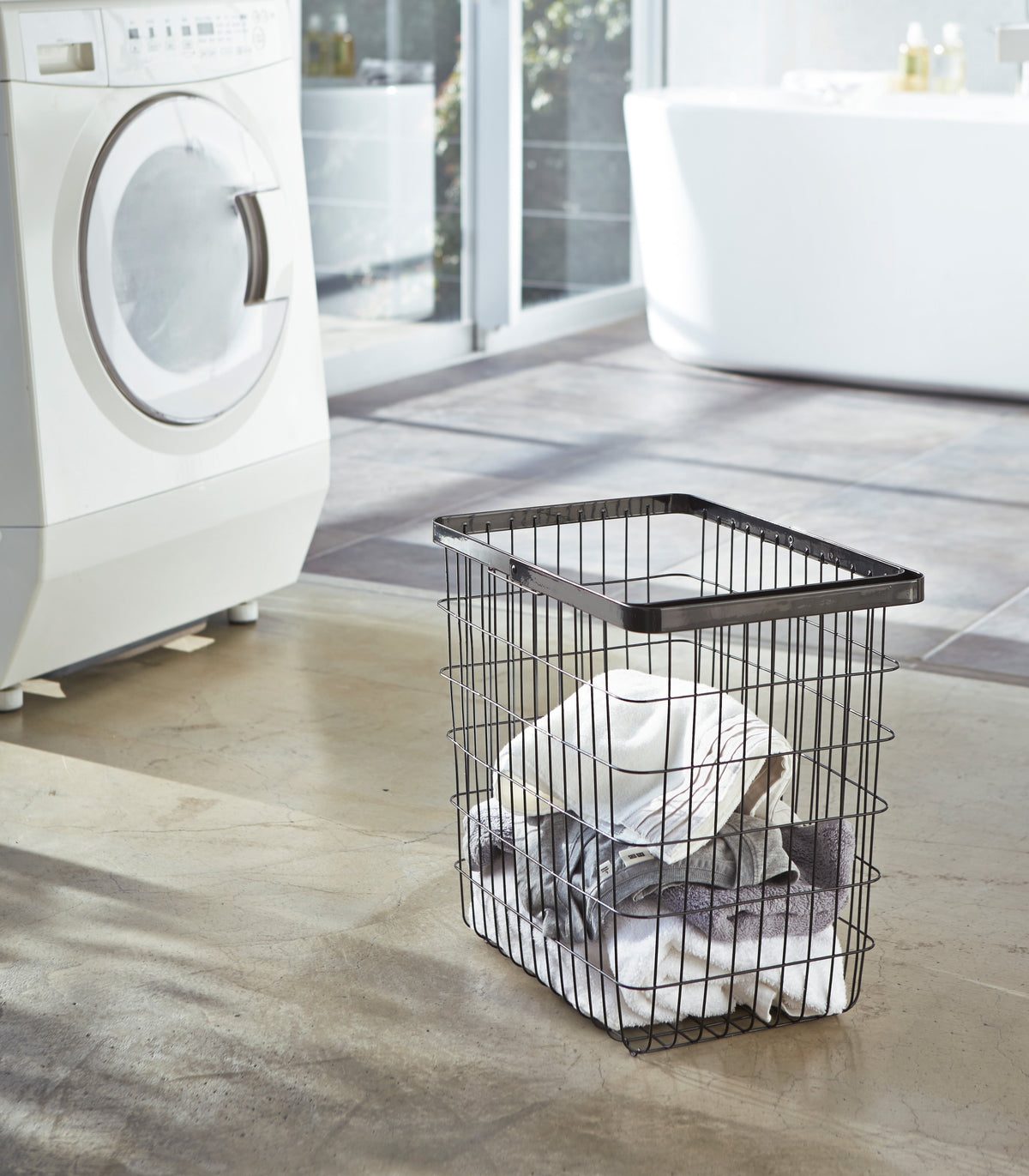 Wire Basket (15" H)  - Steel