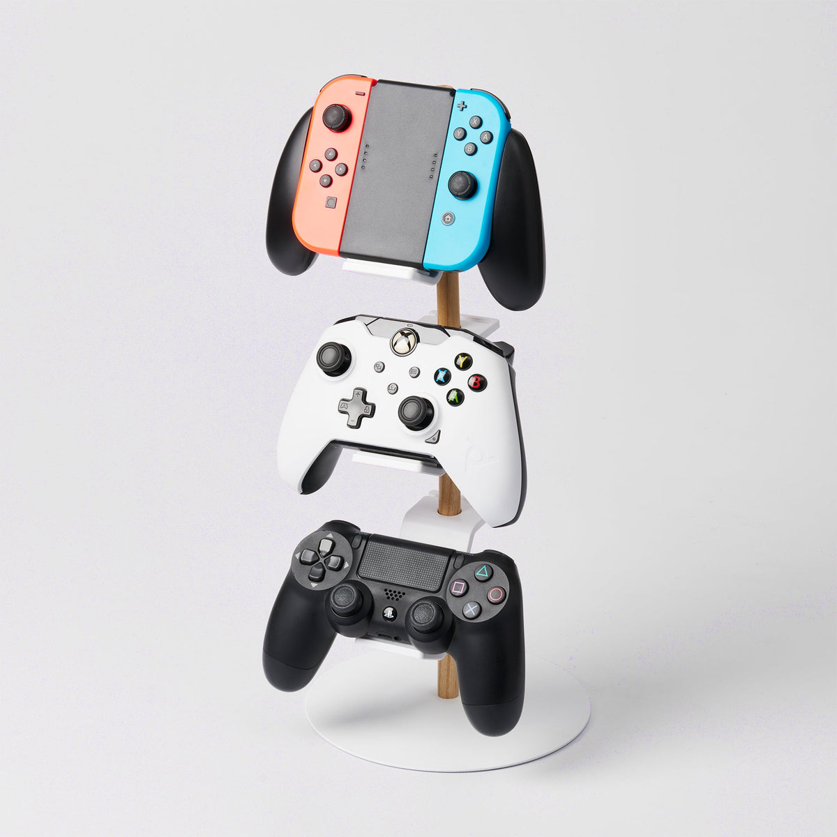 Controller Stand - Steel + Wood