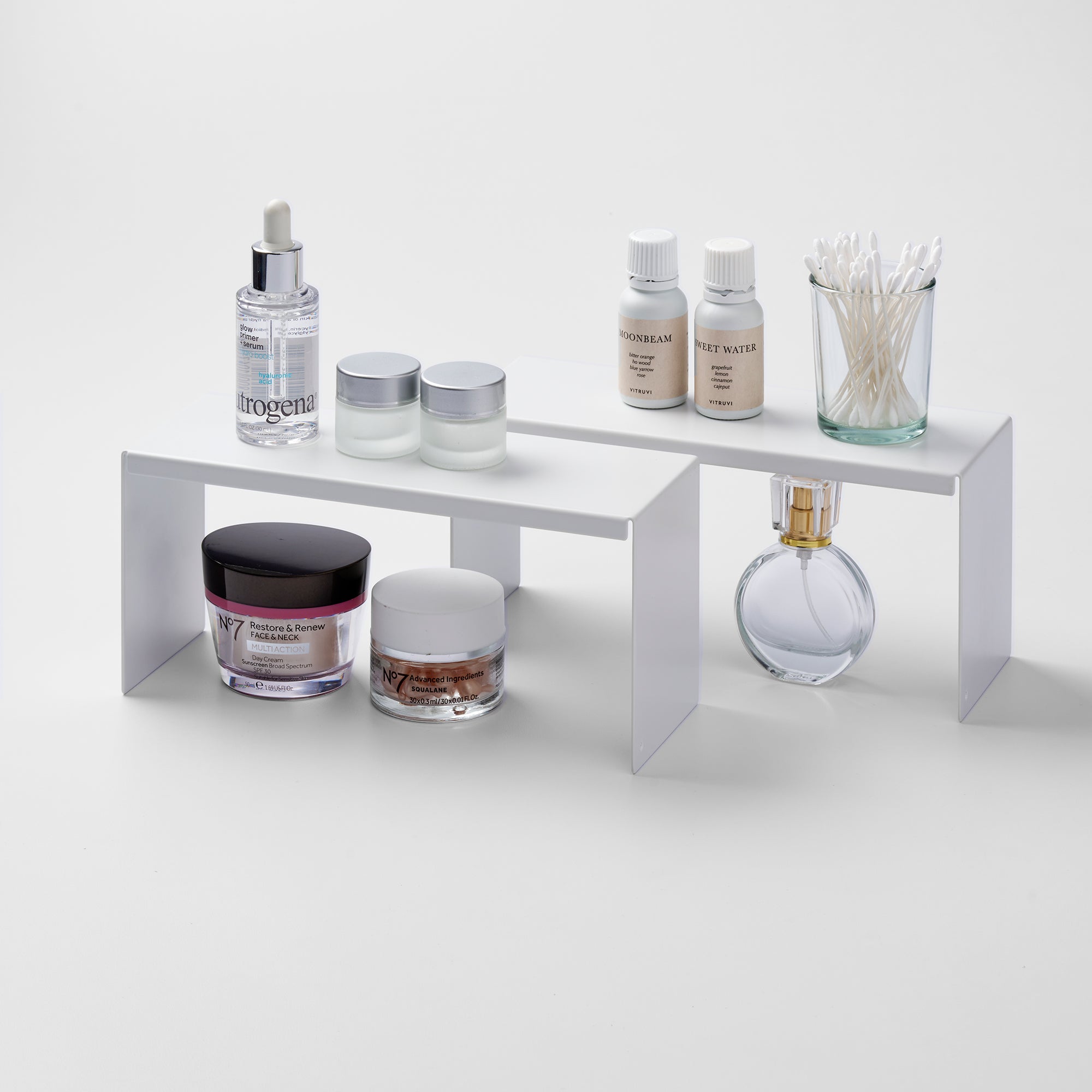 Medicine Cabinet Riser Set of 2 - Steel