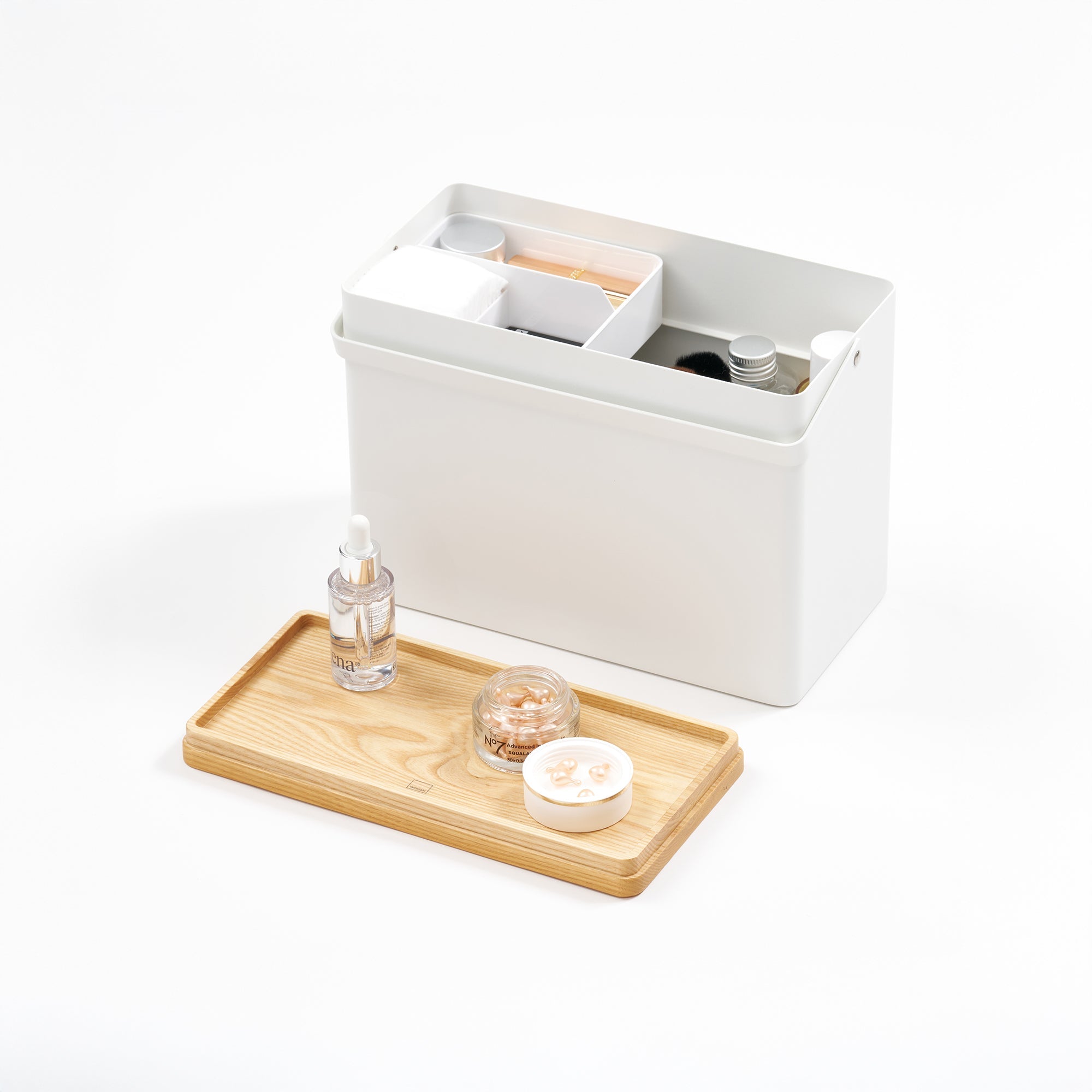 Odds-and-Ends Organizer - Steel + Wood