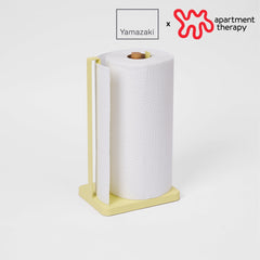 Paper Towel Holder - Steel + Wood