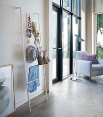 Leaning Ladder with Grid Panel (63" H)  - Steel