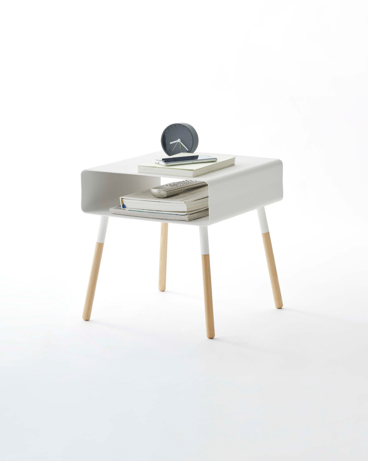 Storage Table - Short (14" H)  - Steel + Wood